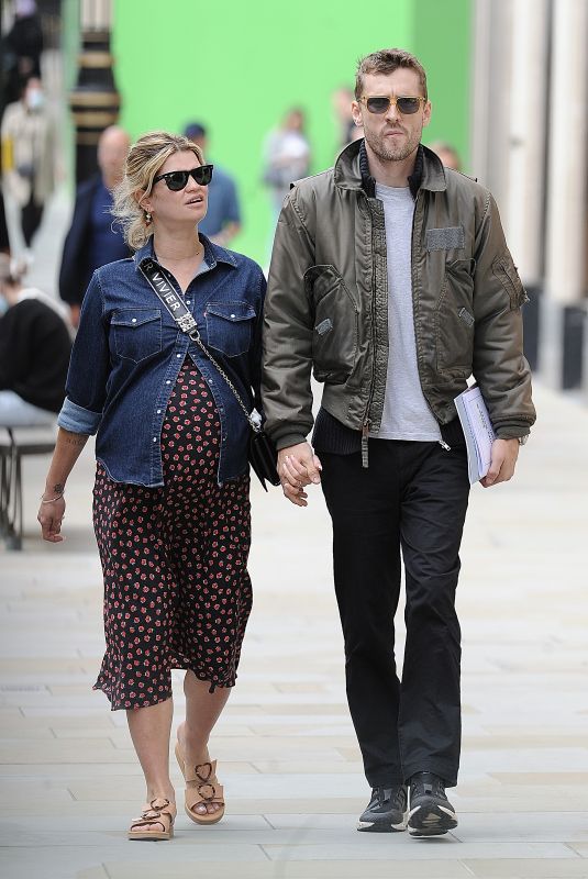 PIXIE GELDOF and George Barnett Out in London 07/07/2021