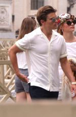 PIXIE LOTT Out and About in Vatican 07/29/2021