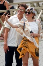 PIXIE LOTT Out and About in Vatican 07/29/2021