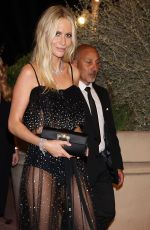 POPPY DELEVINGNE Arrives at Chopard Paradise Party at Cannes Film Festival 07/15/2021
