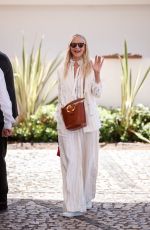 POPPY DELEVINGNE at Martinez Hotel at 74th Cannes Film Festival 07/14/2021