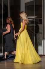 POPPY DELEVINGNE Leaves Martinez Hotel at 74th Cannes Film Festival 07/14/2021