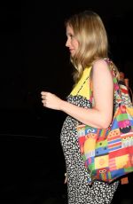Pregnant RACHEL RILEY Leaves Media City in Manchester 07/12/2021