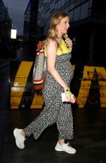 Pregnant RACHEL RILEY Leaves Media City in Manchester 07/12/2021