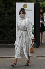 PRIYANKA CHOPRA Arrives at Wimbledon for Women