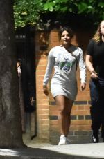 PRIYANKA CHOPRA Out to Dinner with Friends in Nottinghill 07/07/2021