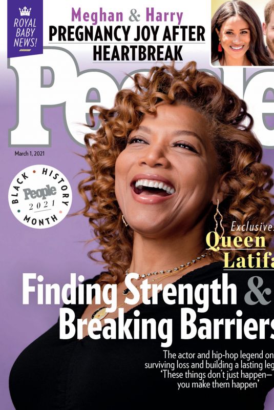 QUEEN LATIFAH in People Magazine, March 2021