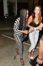 RACHEL LINDSAY Night Out in Los Angeles 07/23/2021