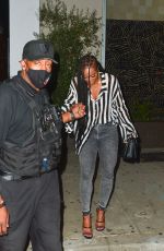 RACHEL LINDSAY Night Out in Los Angeles 07/23/2021
