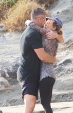 RENEE ZELLWEGER and Ant Anstead Out Kissing in Laguna Beach 07/17/2021