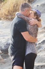 RENEE ZELLWEGER and Ant Anstead Out Kissing in Laguna Beach 07/17/2021