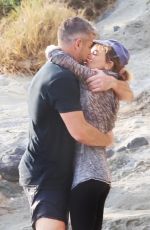 RENEE ZELLWEGER and Ant Anstead Out Kissing in Laguna Beach 07/17/2021