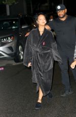 RIHANNA and A$AP Rocky Night Out in New York 07/11/2021