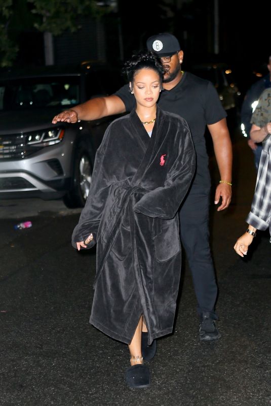 RIHANNA and A$AP Rocky Night Out in New York 07/11/2021