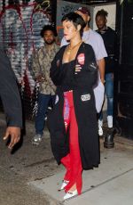 RIHANNA and ASAP Rocky at 4th of July Party in China Town in New York 07/04/2021
