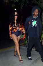 RIHANNA and Asap Rocky at Date Night in Miami 07/28/2021
