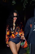 RIHANNA and Asap Rocky at Date Night in Miami 07/28/2021