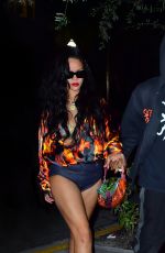 RIHANNA and Asap Rocky at Date Night in Miami 07/28/2021