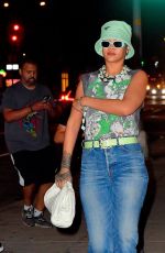 RIHANNA and ASAP Rocky Night Out in New York 07/07/2021