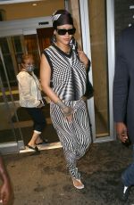 RIHANNA Arrives at a Dentist in New York 07/09/2021