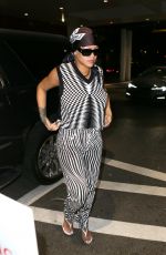 RIHANNA Arrives at a Dentist in New York 07/09/2021
