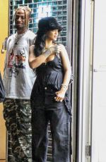 RIHANNA Leaves a Recording Studio in New York 07/28/2021