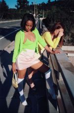 RILEY KEOUGH and TAYLOUR PAIGE in Dazed Magazine, July 2021