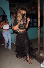 RITA ORA and  Taika Waititi Night Out in West Hollywood 07/16/2021