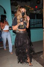 RITA ORA and  Taika Waititi Night Out in West Hollywood 07/16/2021