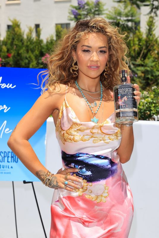 RITA ORA at Her Prospero Tequila 4th of July Barbecue Party in Los Angeles 07/04/2021