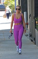 RITA ORA in Tights Out in Los Angeles 06/30/2021