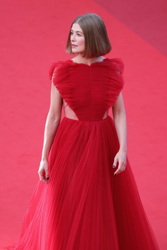ROSAMUND PIKE at 74th Annual Cannes Film Festival Closing Ceremony 07/17/2021