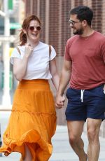 ROSE LESLIE and Kit Harington Out in New York 07/06/2021