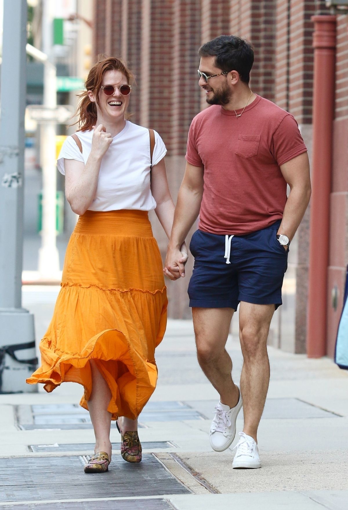 ROSE LESLIE and Kit Harington Out in New York 07/06/2021 – HawtCelebs