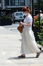 ROSE LESLIE Out for Coffee in New York 07/24/2021