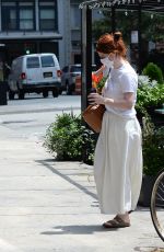 ROSE LESLIE Out for Coffee in New York 07/24/2021