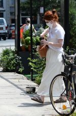 ROSE LESLIE Out for Coffee in New York 07/24/2021