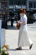 ROSE LESLIE Out for Coffee in New York 07/24/2021