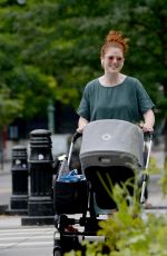 ROSE LESLIE Out in New York 07/25/2021