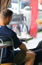 ROXANNE PALLETT and Jason Carrion Out in New York 07/20/2021