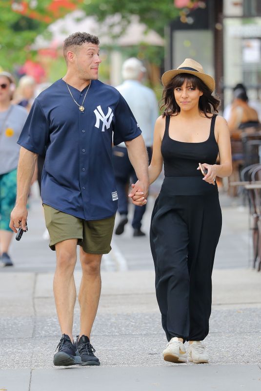 ROXANNE PALLETT and Jason Carrion Out in New York 07/20/2021