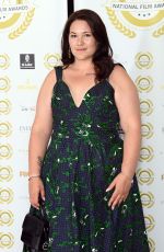 ROXANNE SCRIMSHAW at National Film Awards 2021 in London 07/01/2021