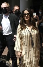 SALMA HAYEK and Francois-Henri Pinault Out at 74th Cannes Film Festival 07/11/2021