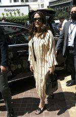 SALMA HAYEK and Francois-Henri Pinault Out at 74th Cannes Film Festival 07/11/2021