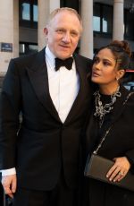 SALMA HAYEK Arrives at Dinner of Balenciaga Fashion House in Paris 07/07/2021