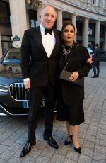 SALMA HAYEK Arrives at Dinner of Balenciaga Fashion House in Paris 07/07/2021