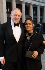 SALMA HAYEK Arrives at Dinner of Balenciaga Fashion House in Paris 07/07/2021