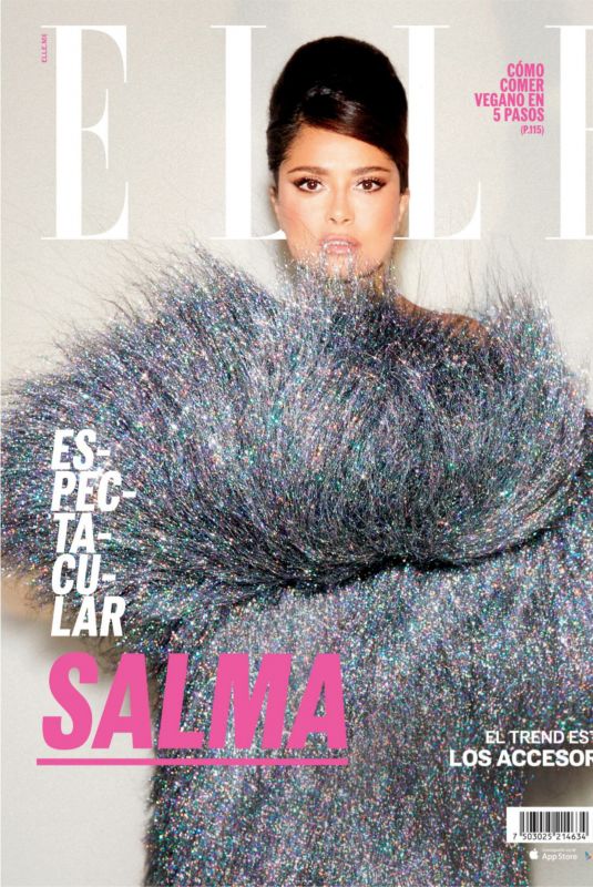 SALMA HAYEK in Elle Magazein, Mexico July 2021