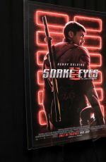 SAMARA WEAVING at Snake Eyes: G.I. Joe Origins Comic-Con Fans First LA Screening in Hollywood 07/21/2021