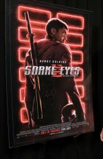 SAMARA WEAVING at Snake Eyes: G.I. Joe Origins Comic-Con Fans First LA Screening in Hollywood 07/21/2021